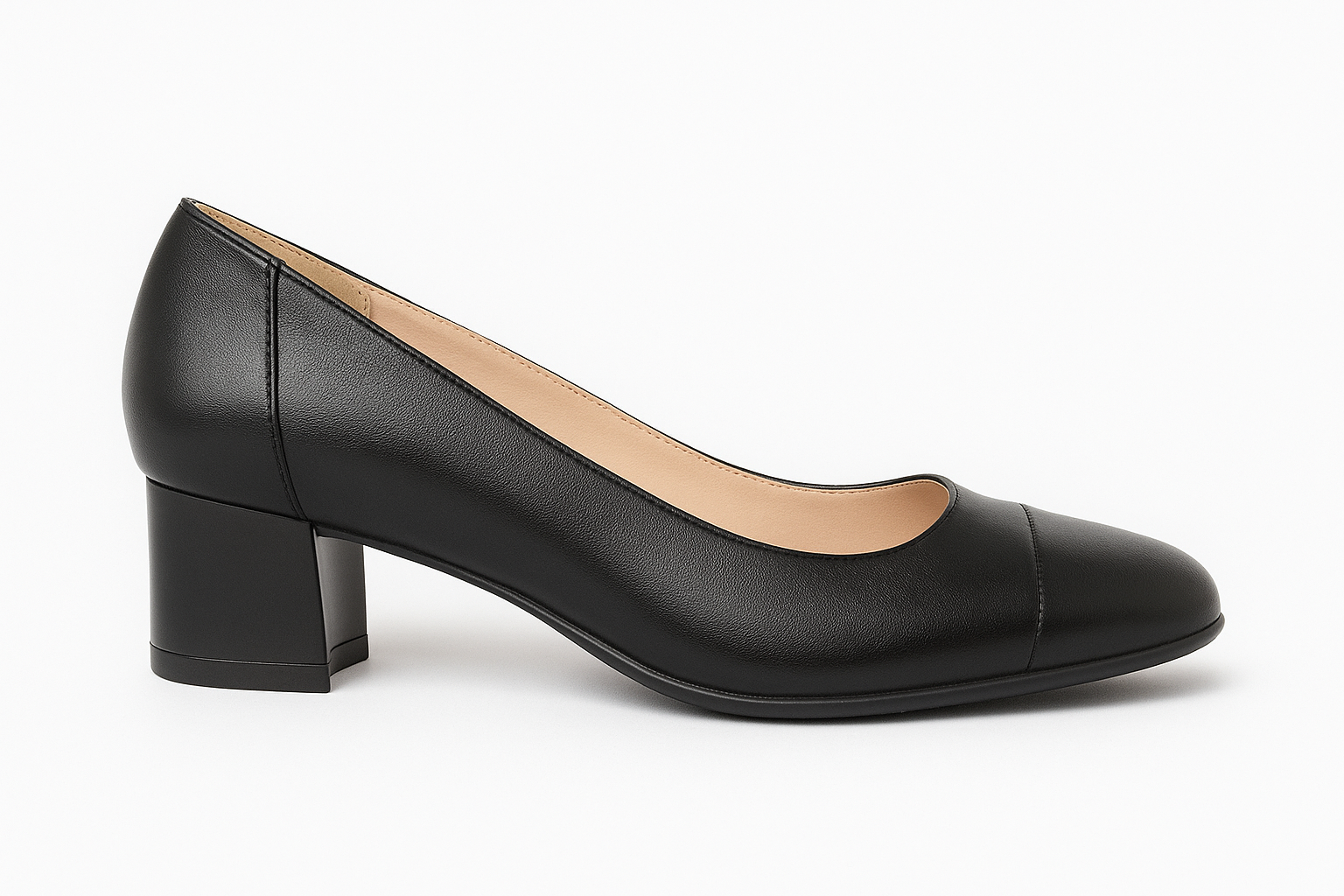 Pantofi Dama Din Piele Naturala Negru 103