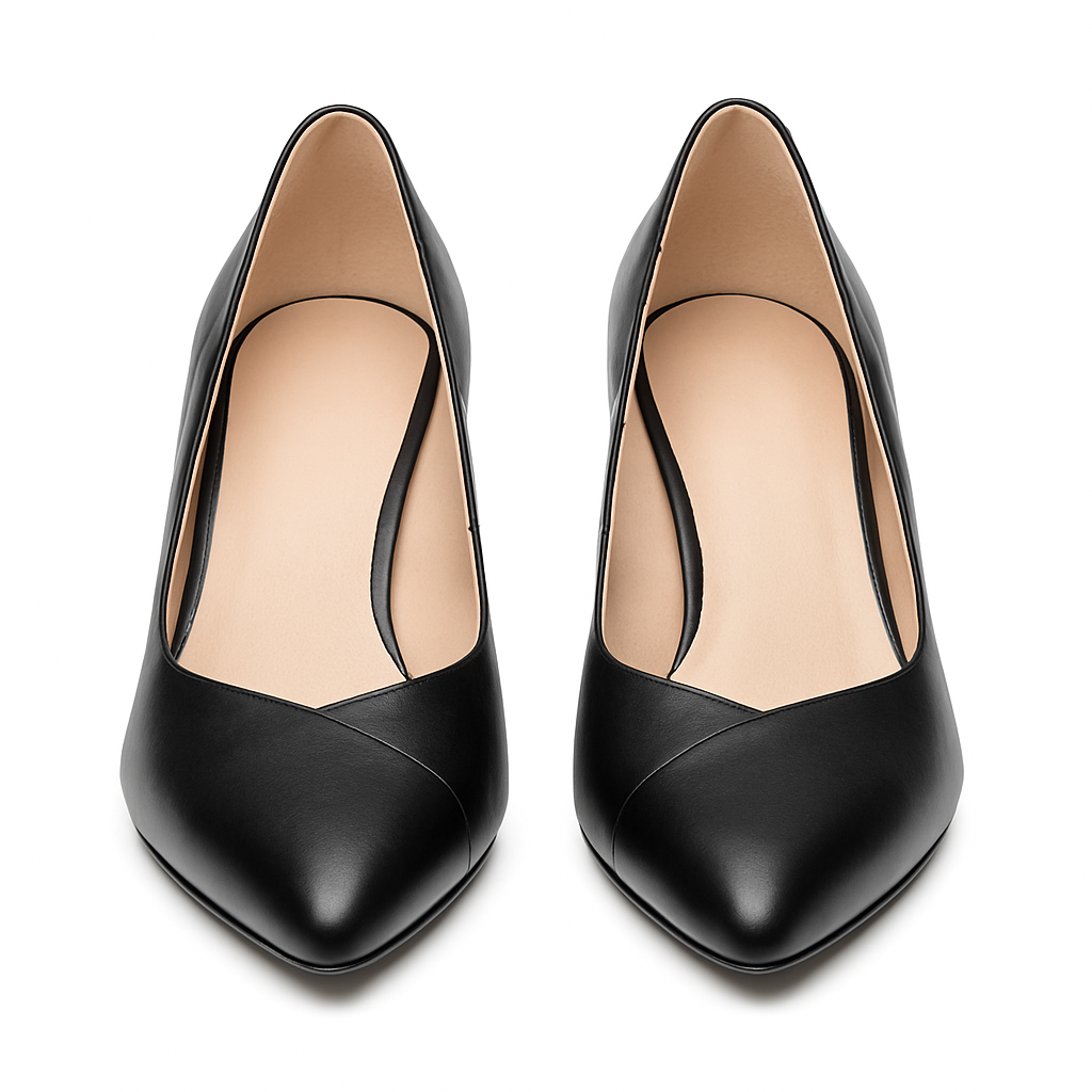 Pantofi Dama Din Piele Naturala Negru 820