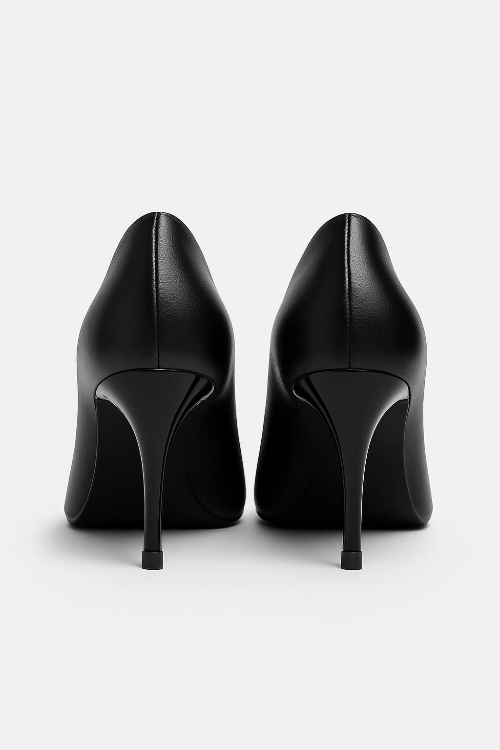 Pantofi Dama Din Piele Naturala Negru 558