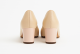 Pantofi Dama Din Piele Naturala Nude 820