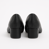 Pantofi Dama Din Piele Naturala Negru 828