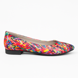 Balerini Dama Din Piele Naturala Multicolor 1249