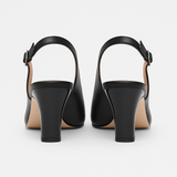 Pantofi Dama Din Piele Naturala Negru 703