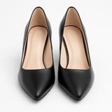 Pantofi Dama Din Piele Naturala Negru 872