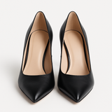 Pantofi Dama Din Piele Naturala Negru 558