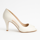 Pantofi Dama Din Piele Naturala Bej 739