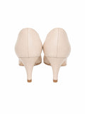 Pantofi Dama Din Piele Naturala Nude 820