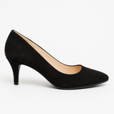 Pantofi Dama Din Piele Naturala Negru 558