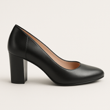 Pantofi Dama Din Piele Naturala Negru 786
