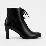 Gheata Dama Din Piele Naturala Negru Box 917