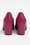 Pantofi Dama Din Piele Naturala Mov 823