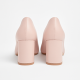 Pantofi Dama Din Piele Naturala Nude 871