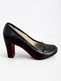 Pantofi Dama Din Piele Naturala Negru Cu Lac 418