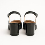 Pantofi Dama Din Piele Naturala Negru 842