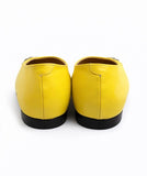 Balerini Damă Din Piele Naturală Galben 1249