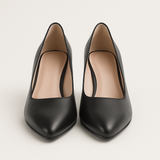 Pantofi Dama Din Piele Naturala Negru 786