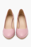 Pantofi Dama Din Piele Naturala Lila 823