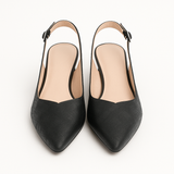 Pantofi Dama Din Piele Naturala Negru 842