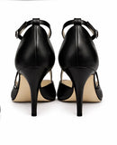 Pantofi Dama Din Piele Naturala Negru 860