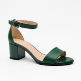 Sandale Dama Din Piele Naturala Verde 813