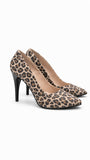 Pantofi Dama Din Piele Naturala Leopard 707