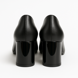 Pantofi Dama Din Piele Naturala Negru 558