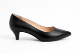Pantofi Dama Din Piele Naturala Negru 558
