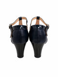 Pantofi Dama Din Piele Naturala Bleumarin 756