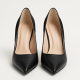 Pantofi Dama Din Piele Naturala Negru Cu Velur 928