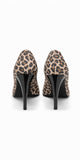 Pantofi Dama Din Piele Naturala Leopard 707
