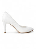 Pantofi Dama Din Piele Naturala Alb 872