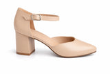 Pantofi Damă Din Piele Naturală Nude 1192