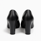 Pantofi Dama Din Piele Naturala Negru 558