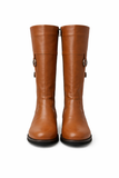 Cizme dama din piele naturala Maro 680