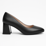 Pantofi Dama Din Piele Naturala Negru 820