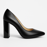 Pantofi Dama Din Piele Naturala Negru 871