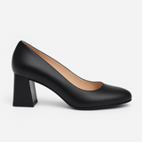 Pantofi Dama Din Piele Naturala Negru 823