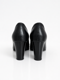 Pantofi Dama Din Piele Naturala Negru Cu Lac 418