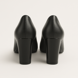 Pantofi Dama Din Piele Naturala Negru 786