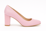 Pantofi Dama Din Piele Naturala Lila 823