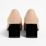 Pantofi Dama Din Piele Naturala Capucino Velur 786