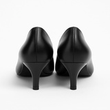 Pantofi Dama Din Piele Naturala Negru 558