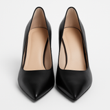 Pantofi Dama Din Piele Naturala Negru 871