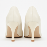 Pantofi Dama Din Piele Naturala Bej 739