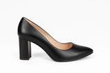 Pantofi Dama Din Piele Naturala Negru 558