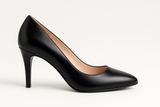 Pantofi Dama Din Piele Naturala Negru 558