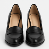 Pantofi Dama Din Piele Naturala Negru Cu Lac 418