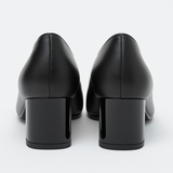Pantofi Dama Din Piele Naturala Negru Cu Accesoriu 103